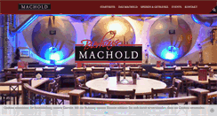 Desktop Screenshot of bierhaus-machold.com