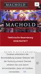 Mobile Screenshot of bierhaus-machold.com